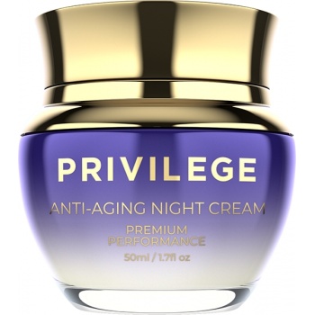Privilege Crème rajeunissante pour le visage et le cou nuit (50 ml)