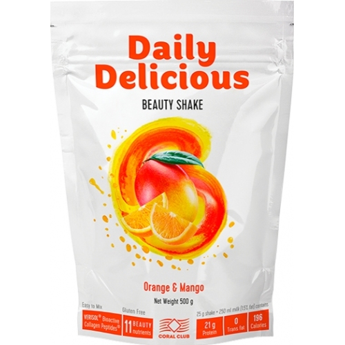 Energia: Daily Delicious Beauty Shake Orange-Mango (Coral Club)