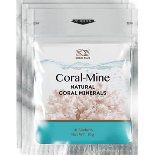 Ūdens-minerālvielu līdzsvars: Coral-Mine, 30 paciņas (Coral Club)